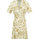 Bloemen jurk dames met strikdetail | zomerjurkje bloemenprint
