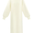 Snuggle maxi jurk dames in beige | comfortabele lange jurk