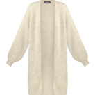 Cozy vest beige