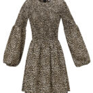 Leopard mini jurk dames | panterprint jurkje kort