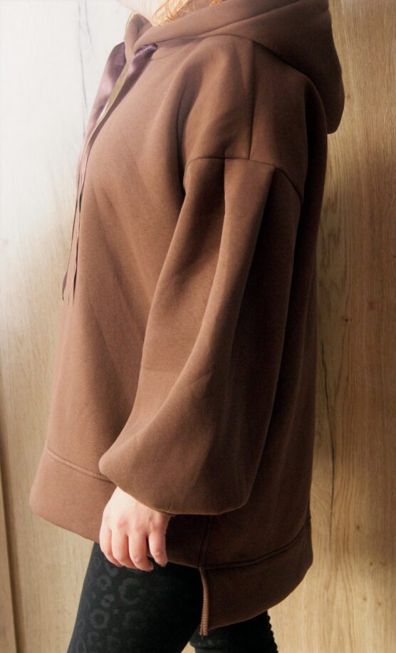 Oversized hoodie bruin 2 Oversized hoodie bruin 2