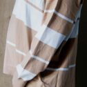 Gestreepte trui Wit-beige 1
