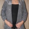 Glitter blazer metallic 3